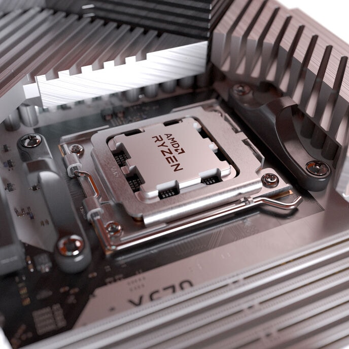 Actual product image AMD Ryzen 7 9800X3D (AM5, 4.70 GHz, 8 -Core)