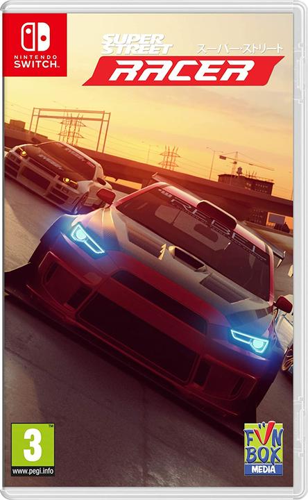 Produktbild FunBox Media Super Street Racer (Code in a Box) (Switch)