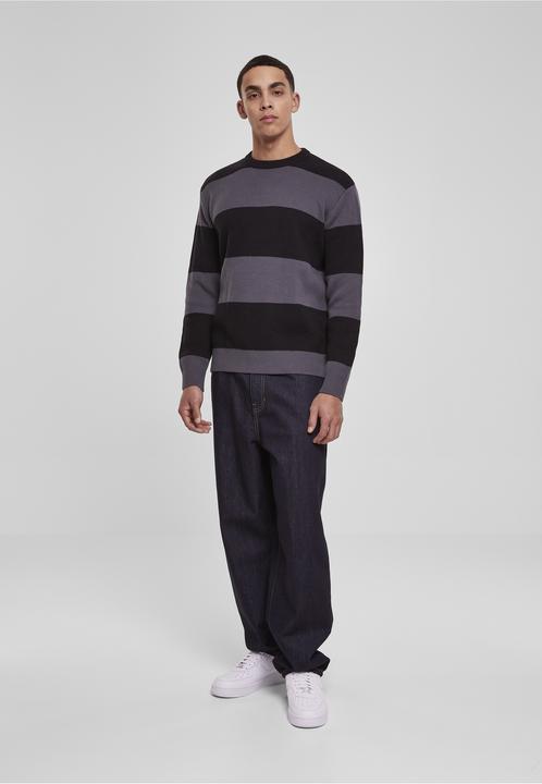 Produktbild Urban Classics Heavy Oversized Striped Sweatshirt (M)