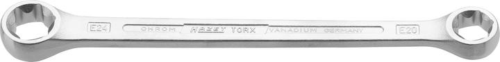 Produktbild HAZET Doppel-Ringschlüssel TORX 609-E20XE24 ∙ Aussen TORX Profil ∙ E20, E24
