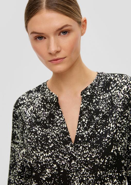 Actual product image s.Oliver Bluse Gemusterte Bluse im Loose Fit (38)
