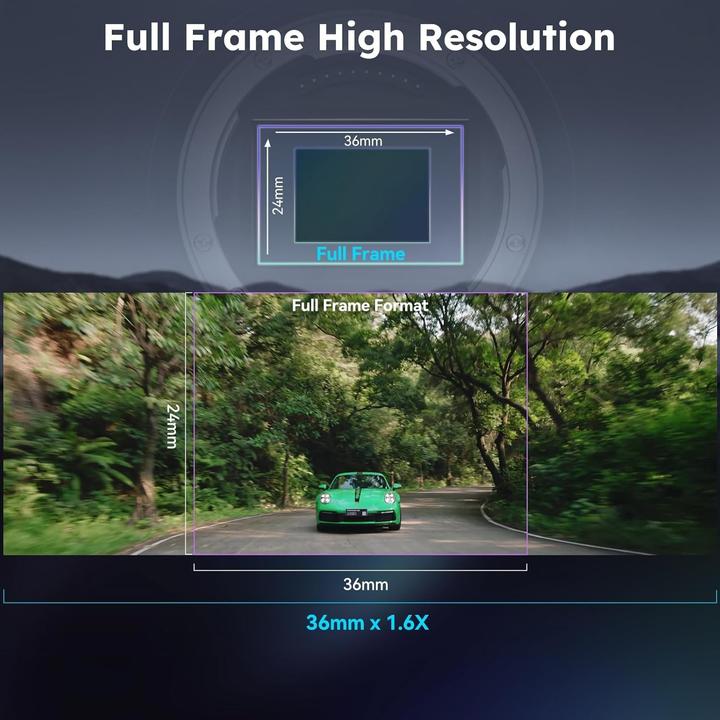 Produktbild Sirui Venus 100mm T2.9 1.6x anamorphotes Vollformat-Objektiv(E mount) (Sony E, Vollformat)