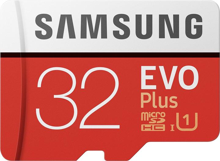 Samsung Evo+ (32 Go, microSDHC, U1, UHS-I)