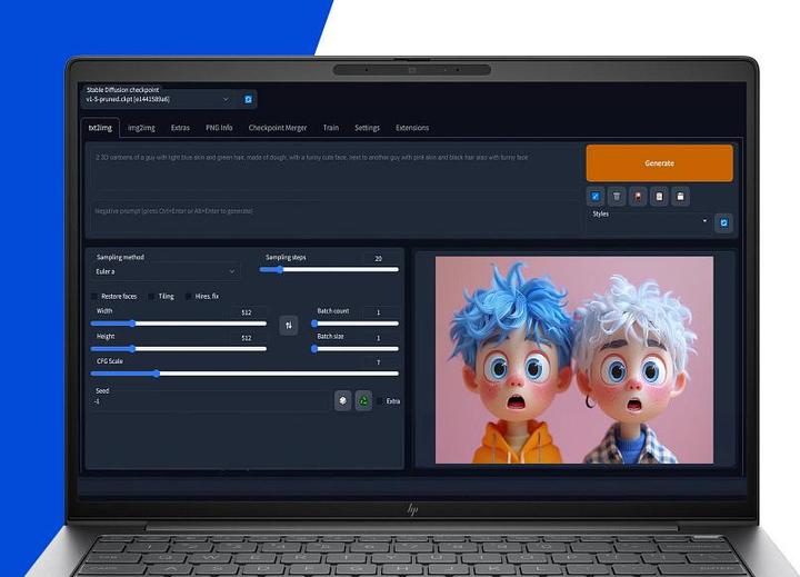 Produktbild HP ZBook 8 G1i 14 inch Mobile Workstation PC (14", 1000 GB, 32 GB, DE)