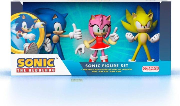 Actual product image Comansi Sonic the Hedgehog: Wave 2 - 3 Figurine Gift Box Set