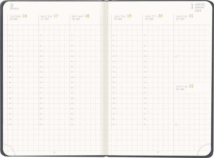 Actual product image Rhodia Webplanner (10 x 15 cm, French, English)
