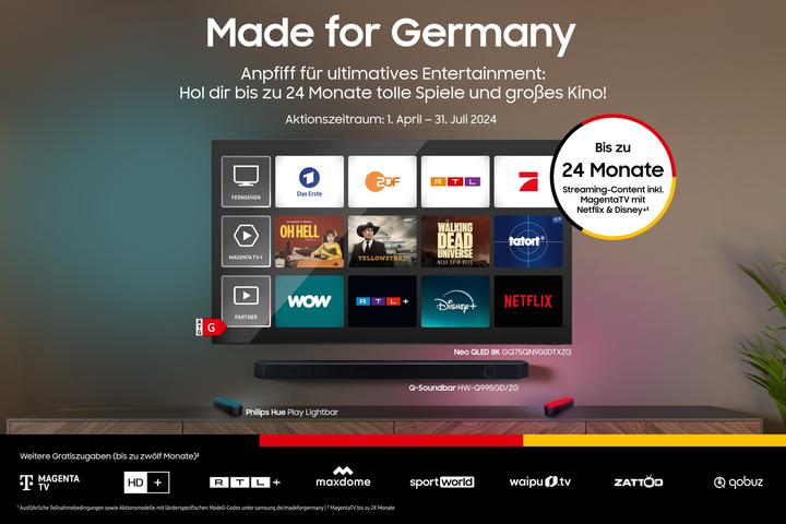 Immagine prodotto Samsung GQ65LS01DAUXZG (65", LS01D, QLED, 4K, 2024)