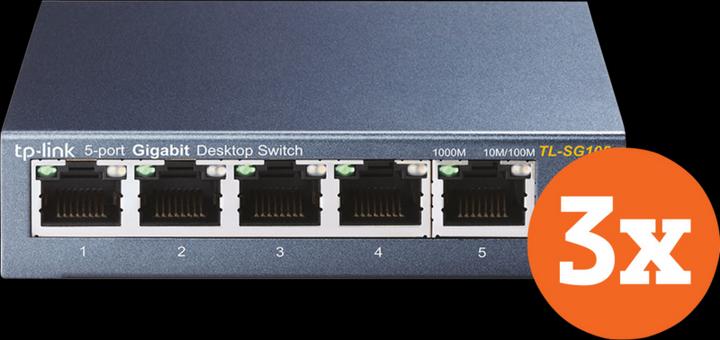 Produktbild TP-Link TL-SG105 3-Pack