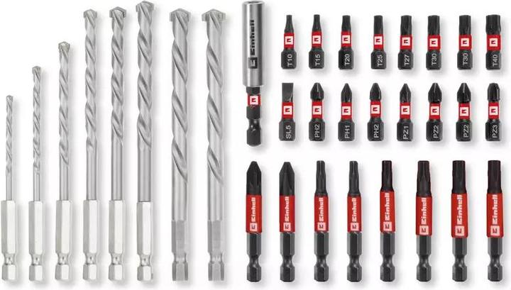 Actual product image Einhell 108753 33-piece drill and bit range (3-10 millimetres)