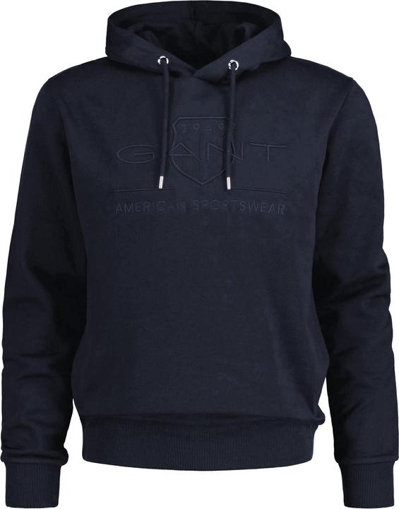 GANT Regular Tonal Shield Hoodie