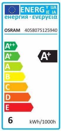 Energy Label Osram Superstar R50 (E14, 5.90 W, 345 lm, 1 x, G)