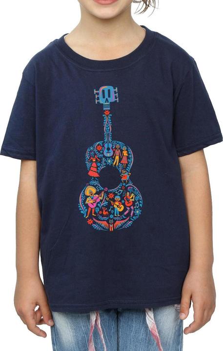 Immagine prodotto La Maison du Coco Maglietta in cotone con chitarra per ragazze (128)