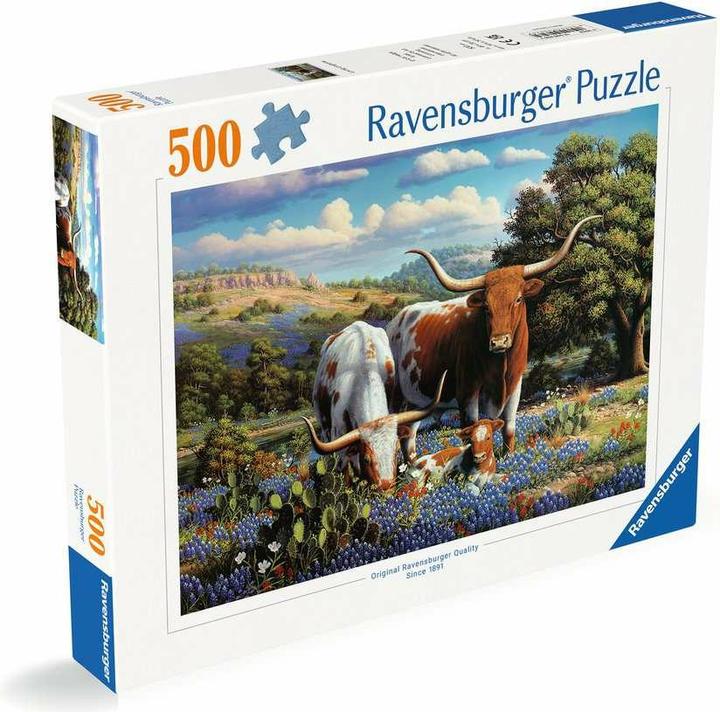 Produktbild Ravensburger Loving Longhorns (500 Teile)