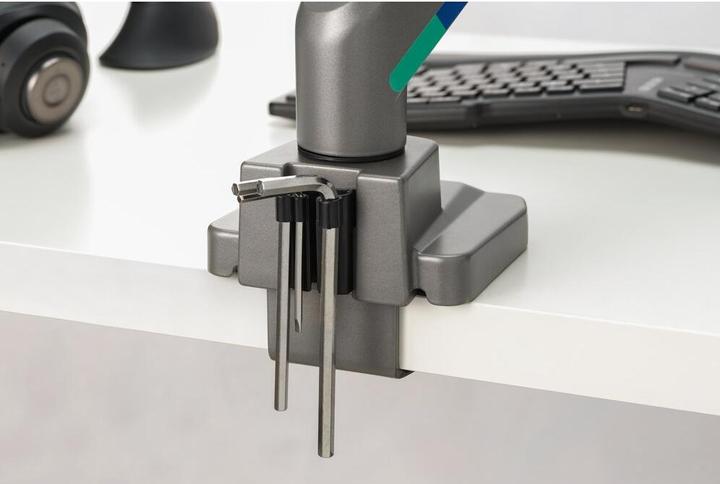 Actual product image Kensington SmartFit dual monitor arm, SmartFit dual (Table, 32.01")