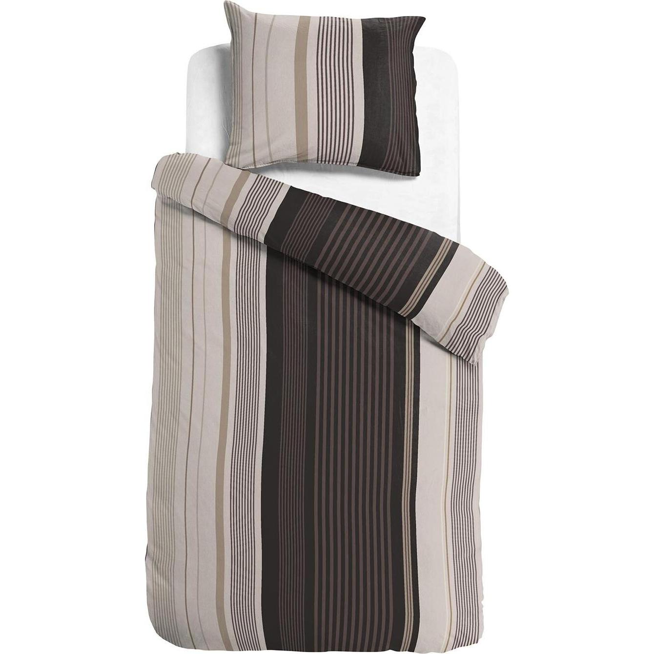 Traumschlaf, Bettwäsche, Streifen (Bettwäsche Set, 200x200 cm + 80x80 cm)
