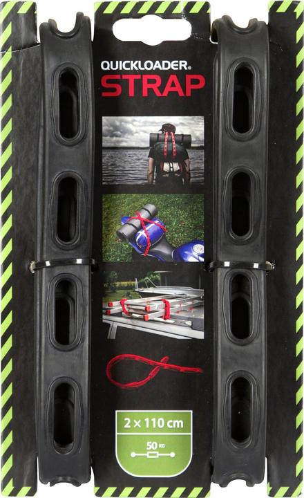 Image du produit Kerbl Quickloader Strap 110cm élastique, noir, 2pack