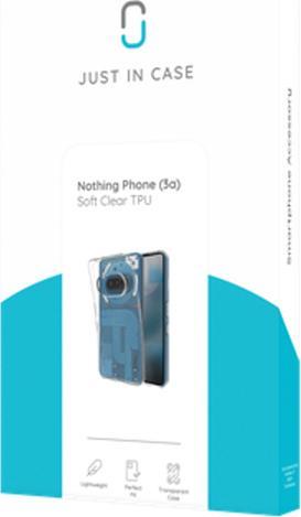 Actual product image Just in Case TPU Back Cover Durchsichtig Nothing Phone (3a) (Nothing Phone (3a))