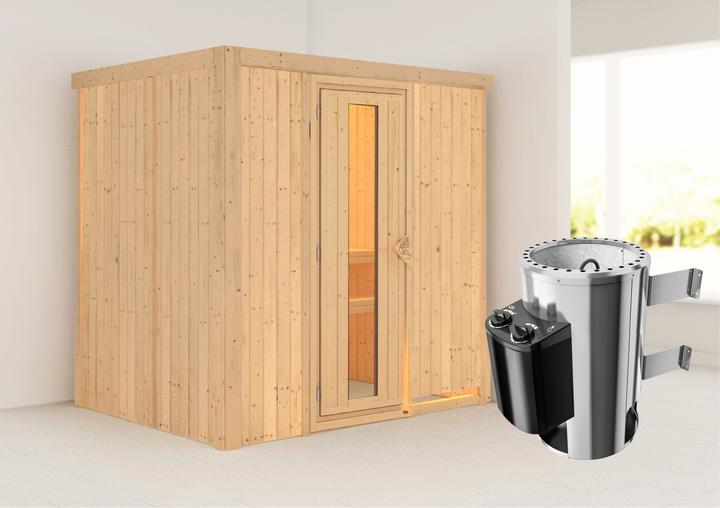 Produktbild Karibu Fanja ohne Dachkranz (Plug & Play 3,6 KW interne Steuerung)