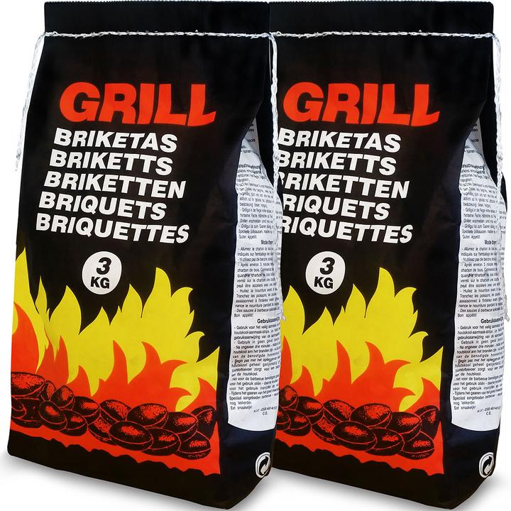 Image du produit Deuba Briquettes pour barbecue (6 kg)