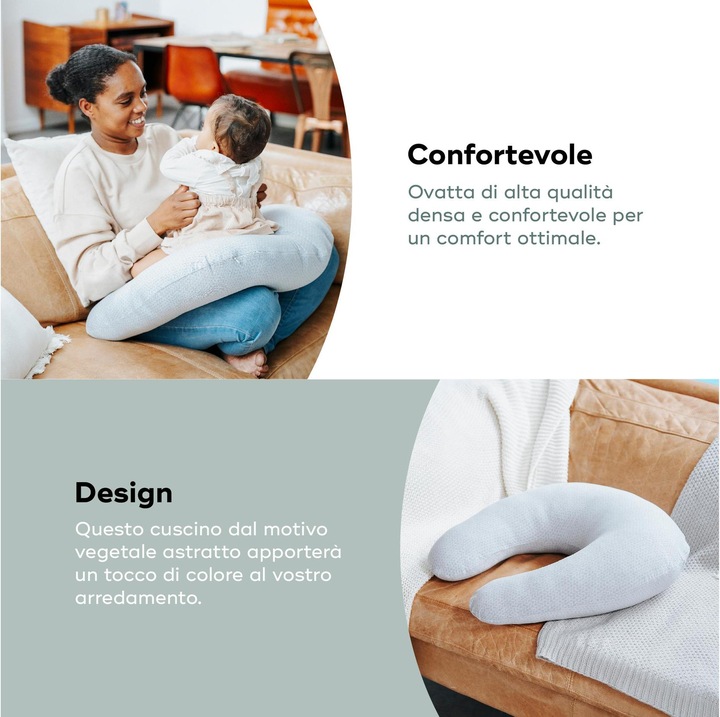 Actual product image Babymoov B.LOVE FEEDING PILLOW Mineral Grey (50 cm)