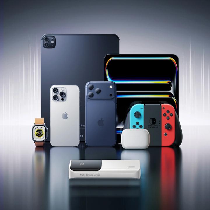 Immagine prodotto Joyroom JR-QP191 Star Series Mini 22.5W Digital Display Fast Charging Power Bank 10000mAh – White (10000 mAh, 22.50 W, 38.50 Wh)