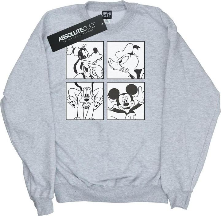 Produktbild Disney Mickey Donald Goofy And Pluto Boxed Sweatshirt (XL)