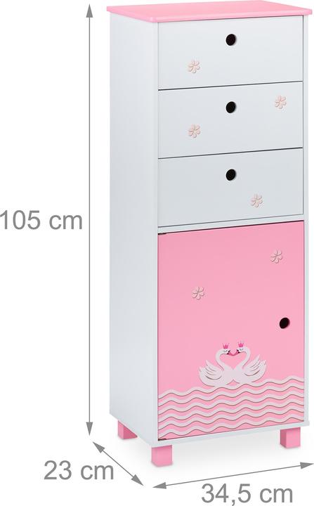 Produktbild Relaxdays Kinder-Kommode