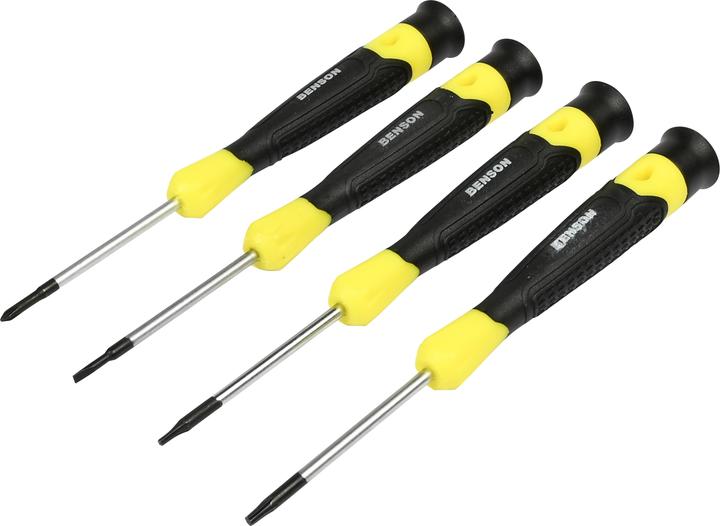 Actual product image Benson Screwdriver set precision 4 pcs