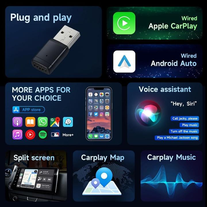Actual product image M.I.C. Günther Wireless CarPlay & Android Auto Adapter
