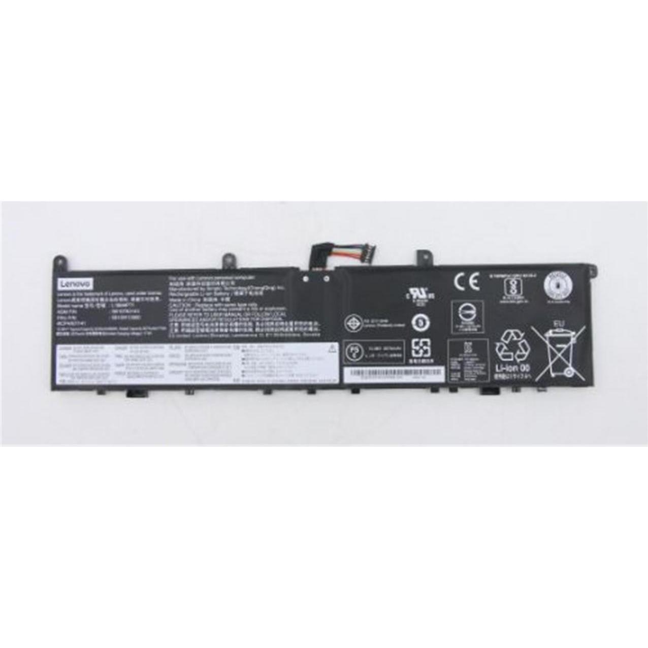 Lenovo Internal, 4c, 80.4Wh, LiIon (4 Zellen, 5235 mAh), Notebook Akku, Schwarz