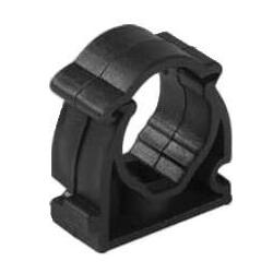 No Name Abschliessbare Halterung für Verkabelungsrohre BLACK CUZE-22 (PACKUNG mit 100 Stück), Accessori per telecamere di rete