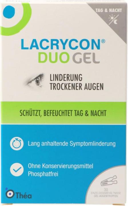 Produktbild Théa Lacrycon Duo Gel (12 ml, Lacrycon Duo Gel 30 Monodosen 0.4g)