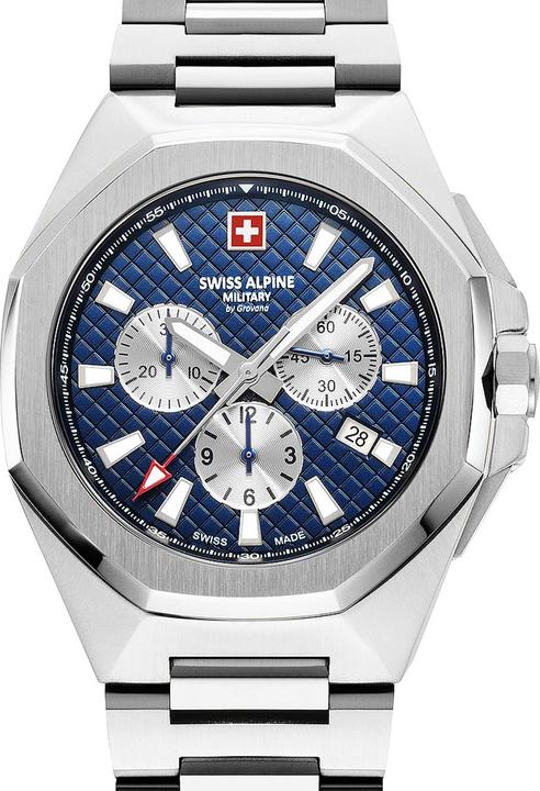 Produktbild Swiss Alpine Military 7005.9135 Typhoon Herren Chronograph 42mm 10ATM (Chronograph, 42 mm)