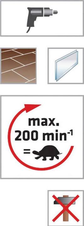 Actual product image Alpen Tile drill HM (12 millimetres)