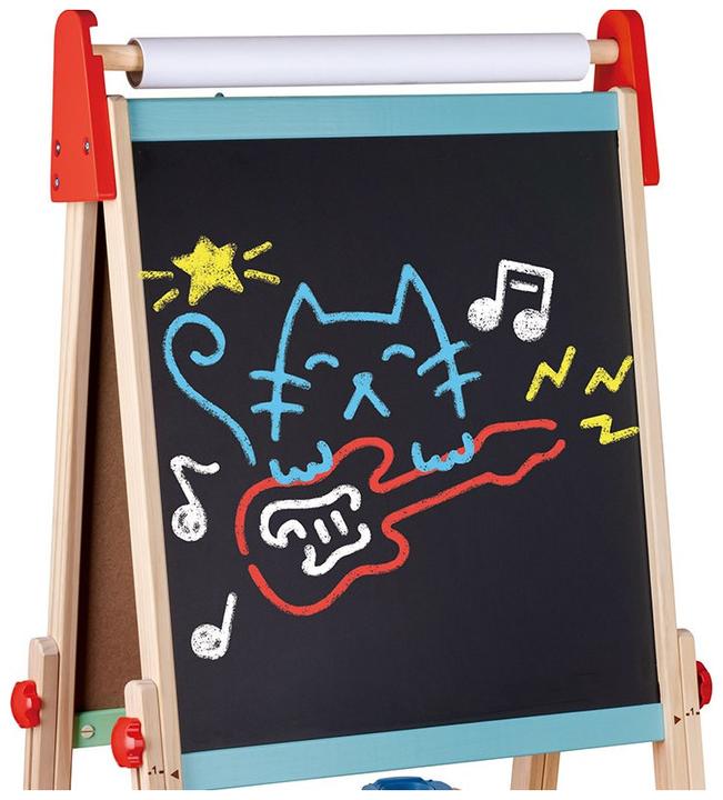 Actual product image Hape Chalk art with stencil
