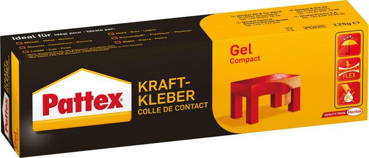 Produktbild Pattex Kraftkleber Compact Gel (125 g, 110 ml)