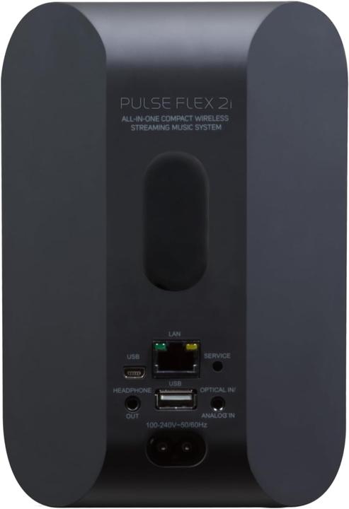 Actual product image Bluesound PULSE Flex 2i Draadloze speaker voor Multiroom met vijf presets - Zwart