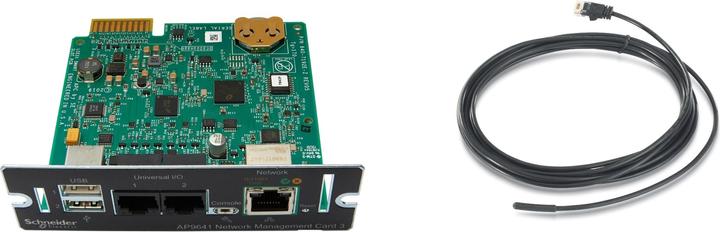 Actual product image APC UPS Network Management Card 3 (Environmental Monitoring) AP9641