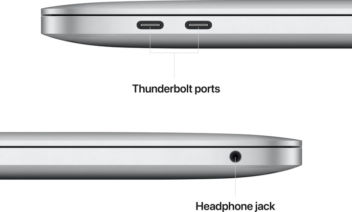 Produktbild Apple MacBook Pro – 2022 (13.30", M2, 8 GB, 256 GB, DE)