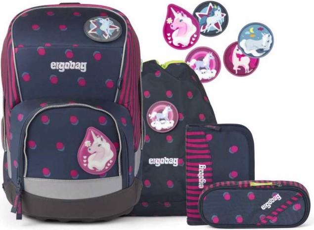 Actual product image Ergobag wide 5 pcs set Schubi DuBär