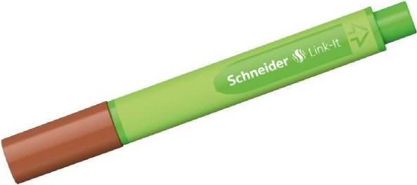 Actual product image Schneider Fineliner Link-It - Brown (Brown, 1 x)