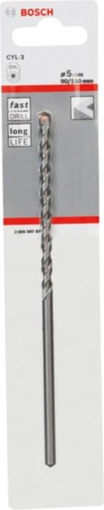 Produktbild Bosch Professional Zubehör Betonbohrer CYL-3, 5 x 90 x 150 mm, d 4,5 mm, 1er-Pack (4.5 mm)