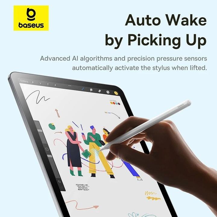 Actual product image Baseus Smooth Writing 3 Active Stylus Kabellos aufladbarer Stylus - Weiss