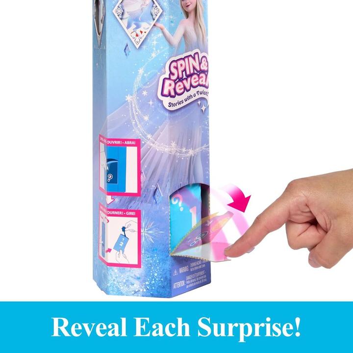 Actual product image Disney Frozen Spin & Reveal Elsa