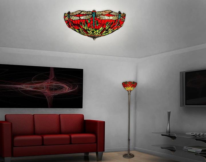 Image du produit World Art Lampes Style Tiffany Multicolores (E27)