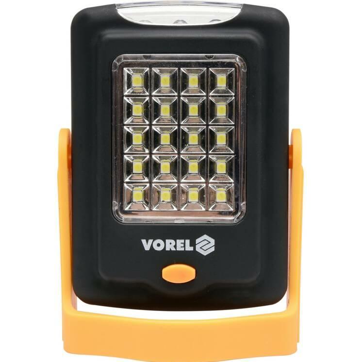 Toya, Arbeitsleuchte, LAMPA RĘCZNA OBROTOWA 20+3 LED