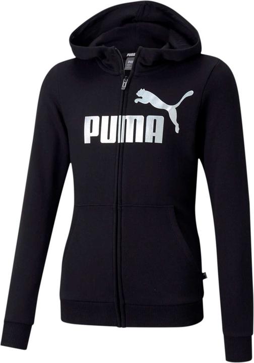Puma ESS+ Logo Full-Zip Hoodie TR G