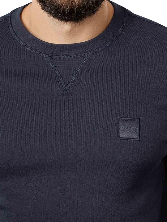 Immagine prodotto Hugo Boss Boss Orange Crew Neck Westart Logo Sweatshirt Dark Blue (S)