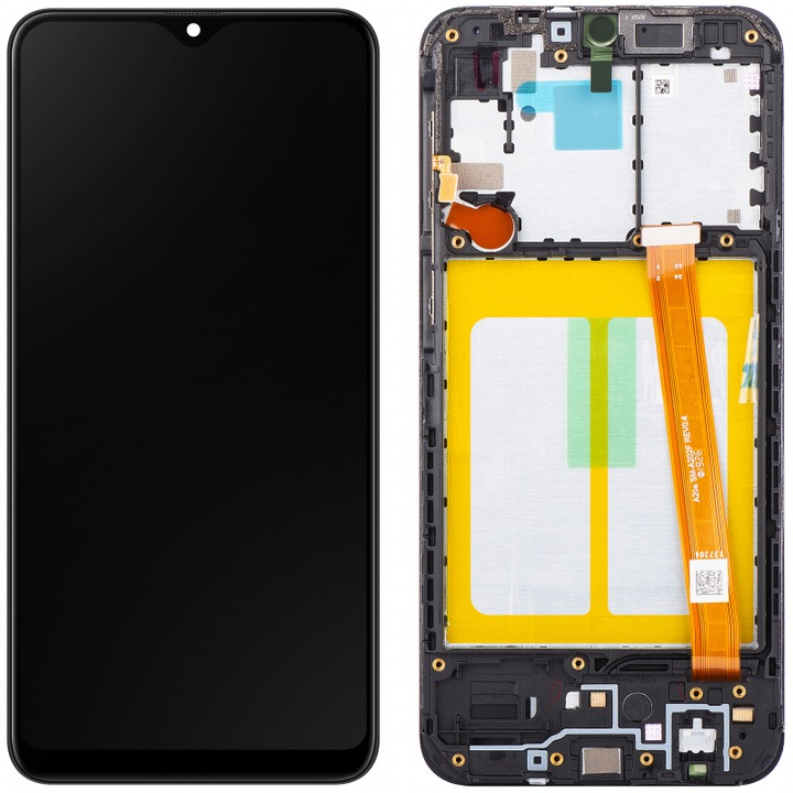 Actual product image Samsung LCD Display + Touch Unit A202 Galaxy A20e Black (Service Pack) (Display, Galaxy A20e)