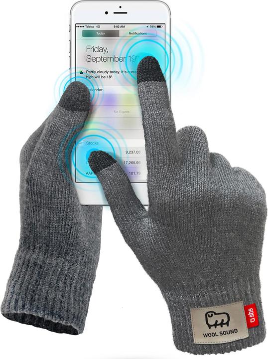 Actual product image SBS Touch gloves medium size for smartphone (M)